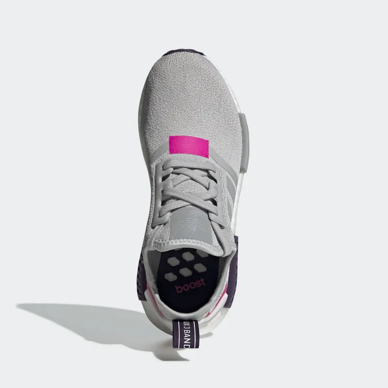 adidas NMD R1 Grey Two Shock Pink (W) Grey Two/Grey Two/Shock Pink (BD8006)