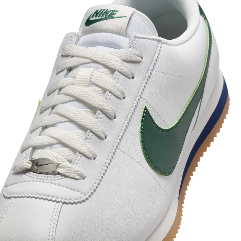Nike Cortez Leather Summit White Fir Midnight Navy (DM4044-113)