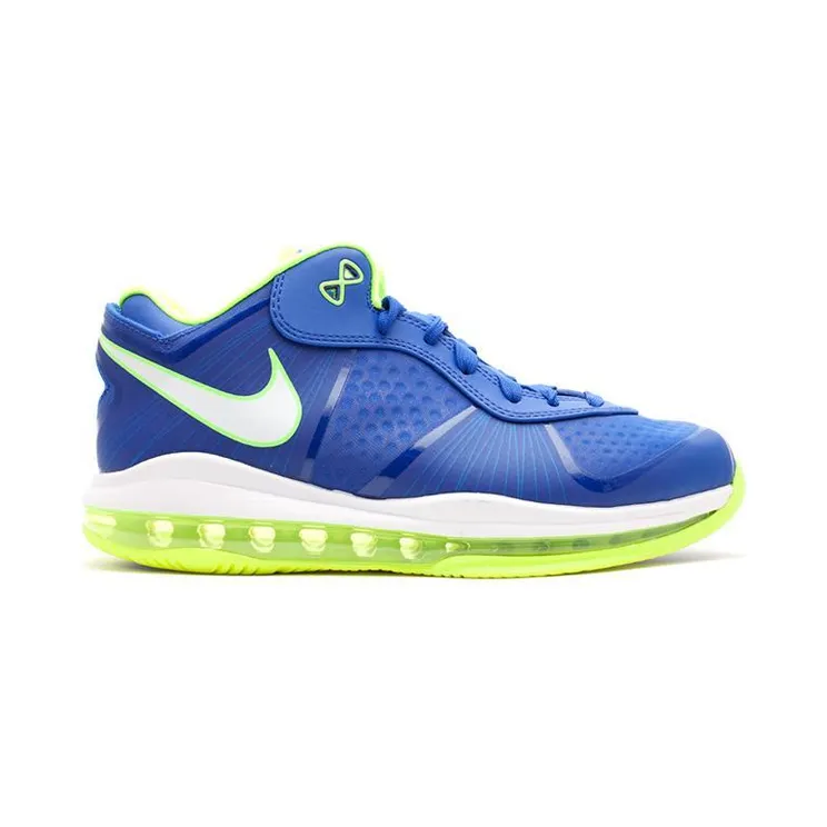 Nike LeBron 8 V/2 Low ‘Sprite’ Treasure Blue/White-Black-Volt (456849-401)