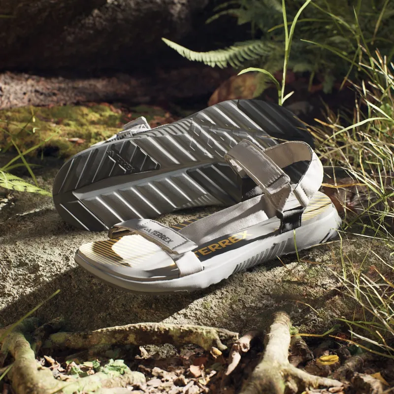 adidas Terrex Hydroterra Light Sandals Charcoal Solid Grey Charcoal Semi Spark (IF3103)