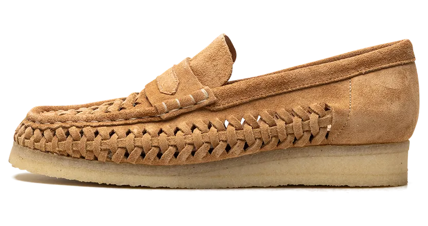 Clarks WALLABEE LOAFER WEAVE “Tan Suede” (26180623)
