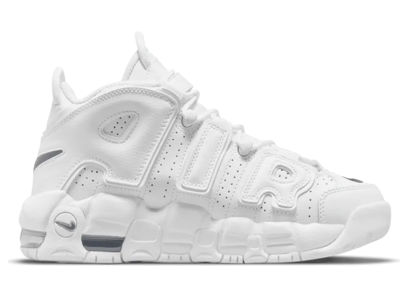 Nike Air More Uptempo Triple White (2021) (GS) (DH9719-100)