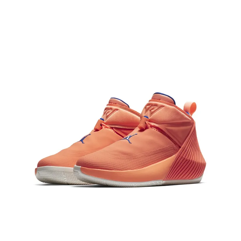 Jordan Why Not Zer0.1 Cotton Shot (GS) Orange Pulse/Hyper Royal-Sail (AO1042-800)