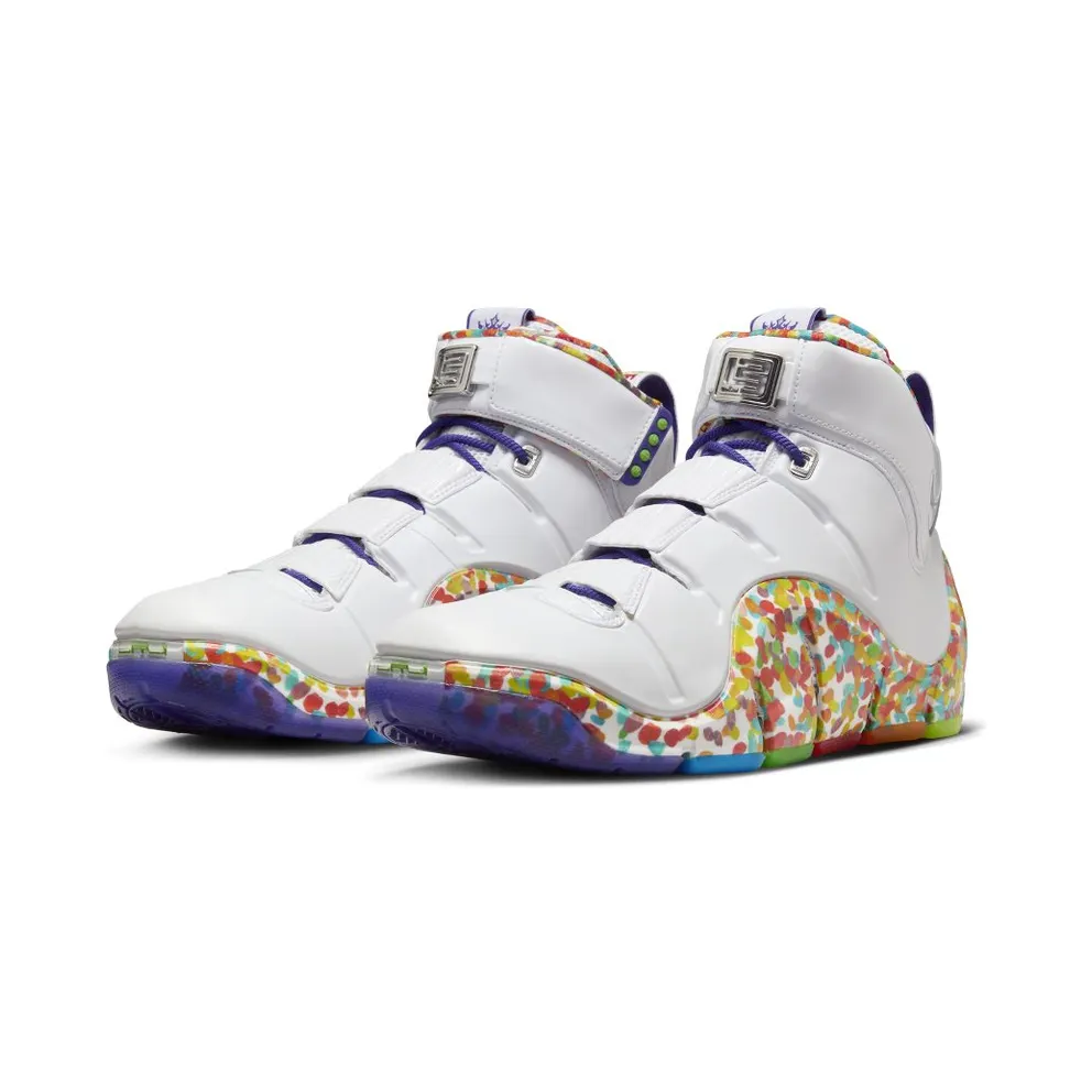 Nike LeBron IV White/Mean Green/Varsity Purple/True Red (DQ9310-100)