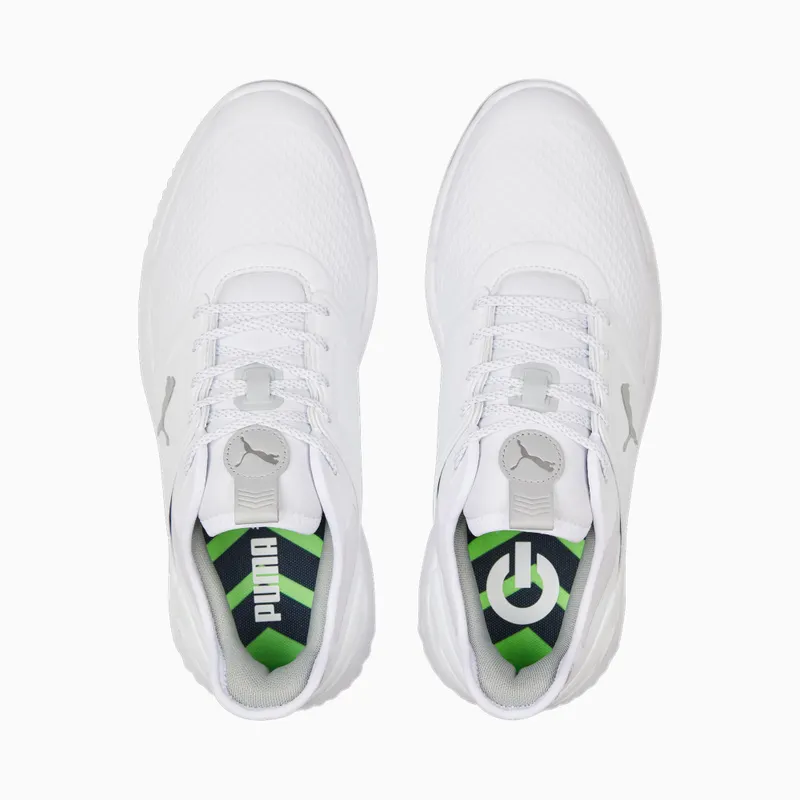 Puma IGNITE ELEVATE Golf Shoes Silver/White (376077-01)