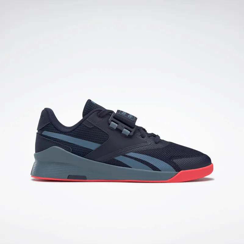 Reebok Lifter PR II Schoenen Vector Navy / Blue Slate / Neon Cherry