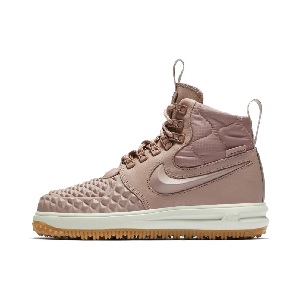 Nike Lunar Force 1 Duckboot Particle Pink (W) Particle Pink/Particle Pink-Black (AA0283-600)