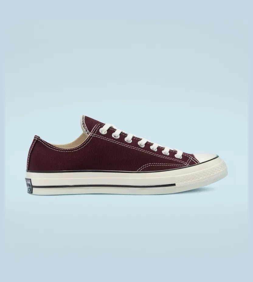 Converse Chuck 70 Vintage Canvas Low ‘Black Currant’ Black Currant/Egret/Black (169343C)