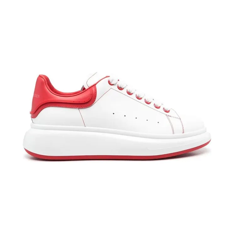 Alexander McQueen Oversized White Red Outline (735774 WICYV 9676)