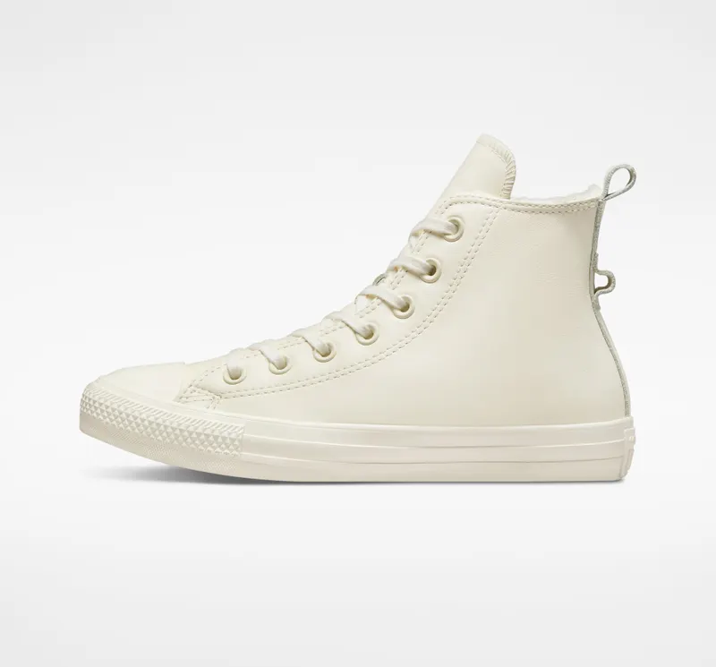 Converse Chuck Taylor All Star Lined Leather Egret/egret/egret