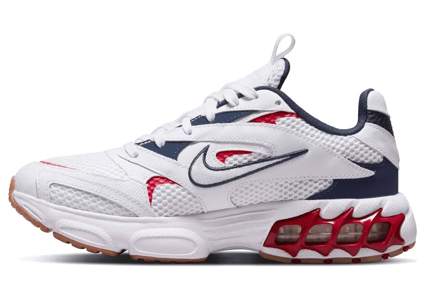 Nike Zoom Air Fire White Navy Red (CW3876-107)