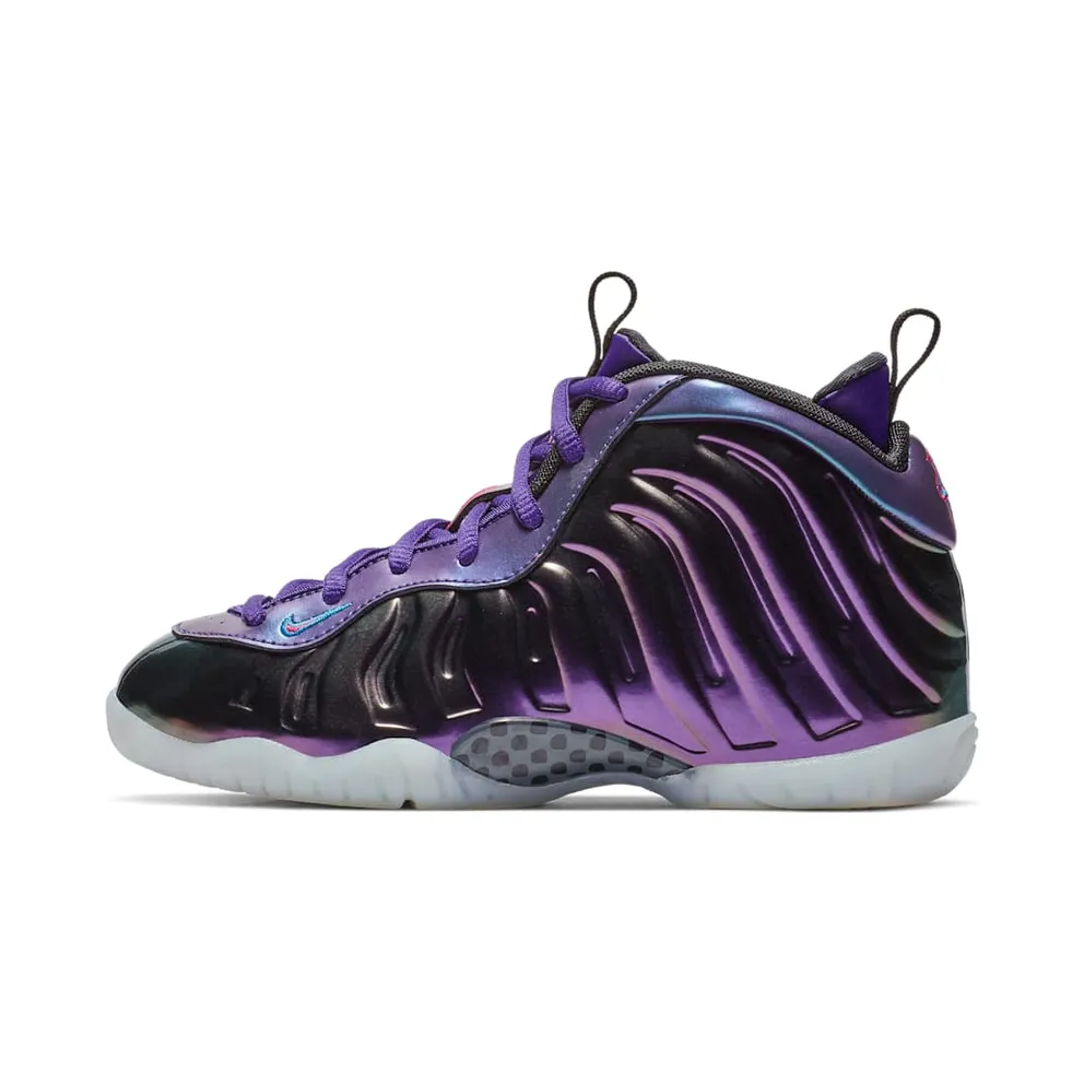 Nike Air Foamposite One Iridescent Purple (PS) Rush Pink/Rush Pink-Neptune Blue-Court Purple (723946-602)