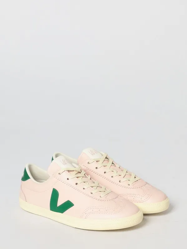 Veja Volley O. T. Leather Sneakers Pink (V02021431)