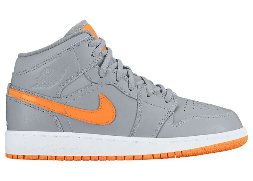 Jordan 1 Mid Wolf Grey Bright Citrus (554725-008)