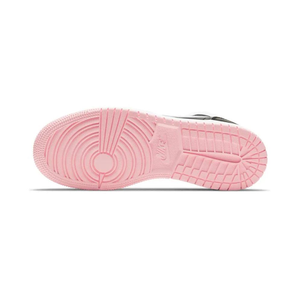 Jordan 1 Mid Arctic Pink Black (GS) Arctic Pink/Black-White (555112-061)
