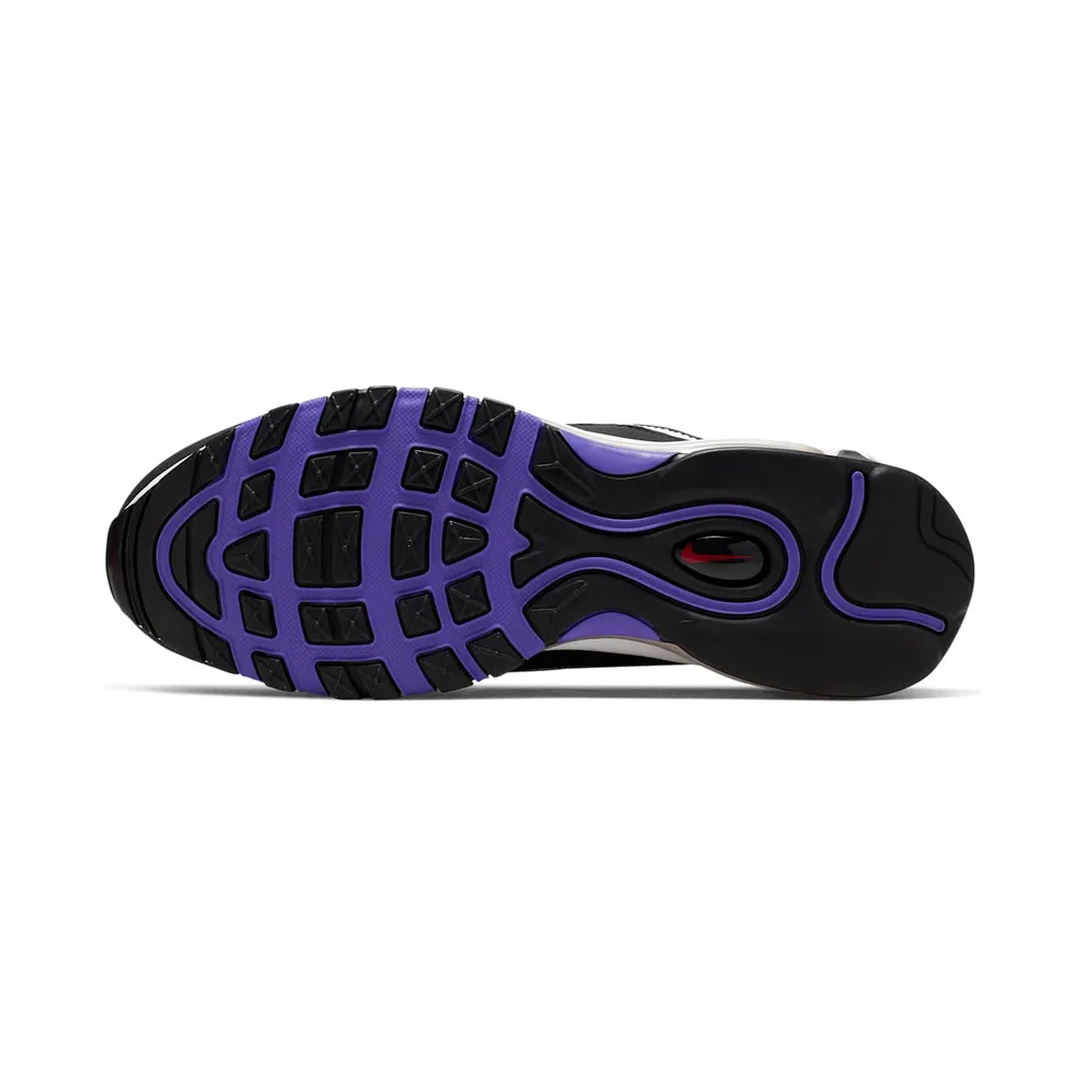Nike Air Max 98 Raptors WHITE/BLACK-PSYCHIC PURPLE (640744-110)