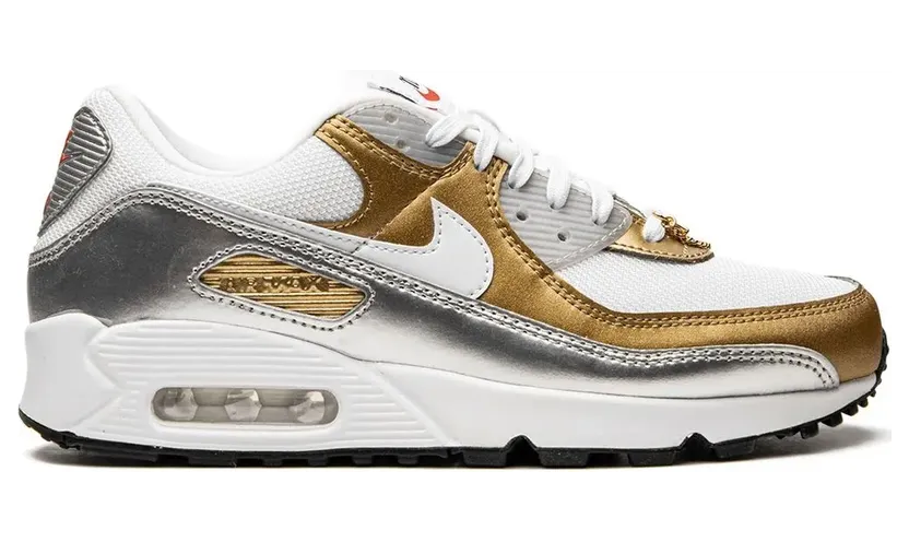 Nike Air Max 90 SE low-top sneakers – Goud (DJ6208)