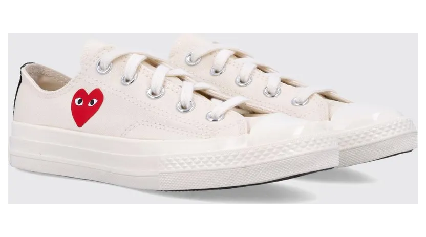 Converse COMME DES GARÇONS PLAY X CONVERSE White (AZK5010012)