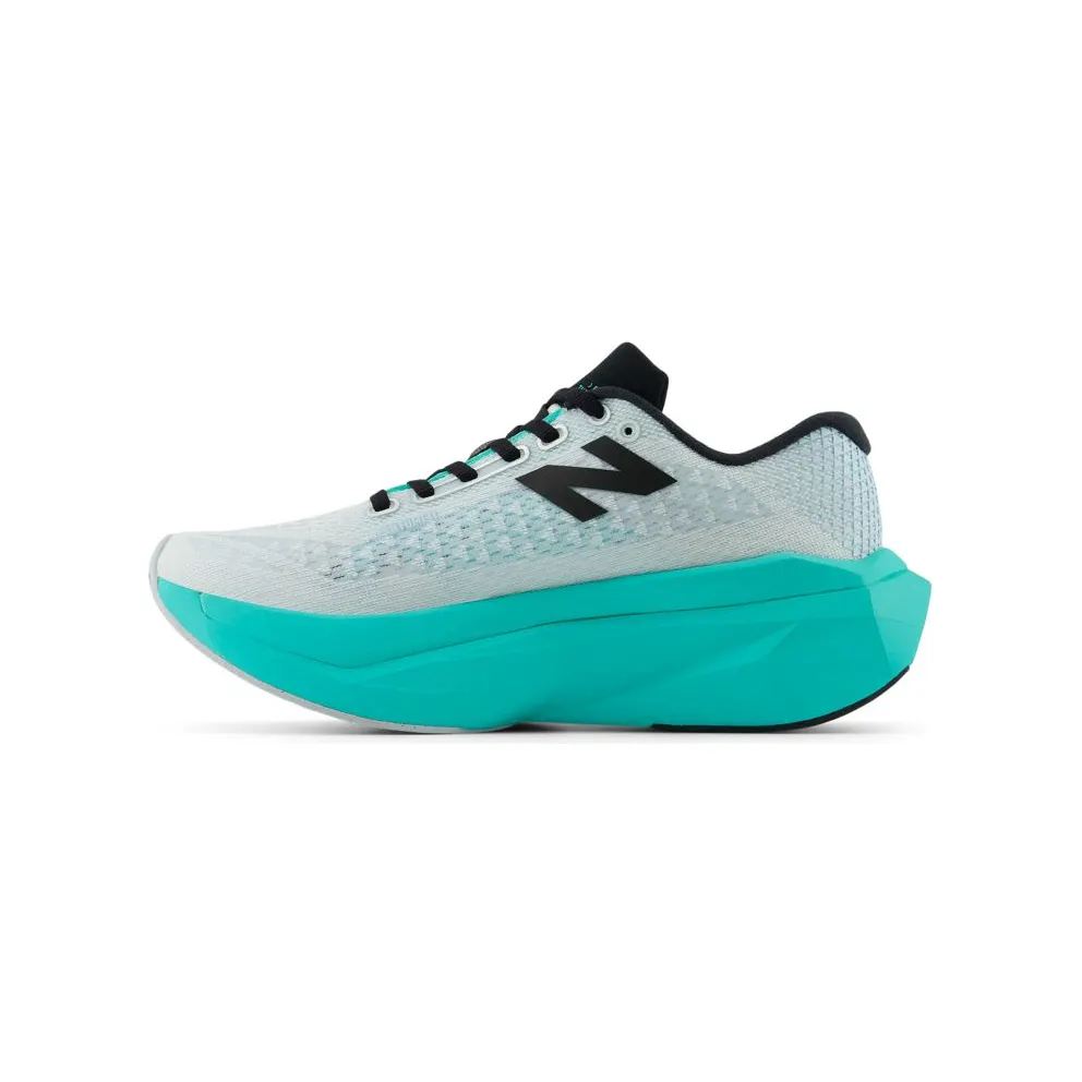 New Balance FuelCell SuperComp Trainer v3 White Cyber Jade Silver Metallic (WRCXLW4)