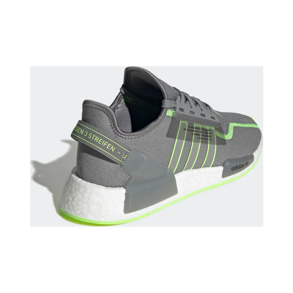 Adidas NMD_R1 V2 Grey Three / Signal Green / Cloud White (GY6163)