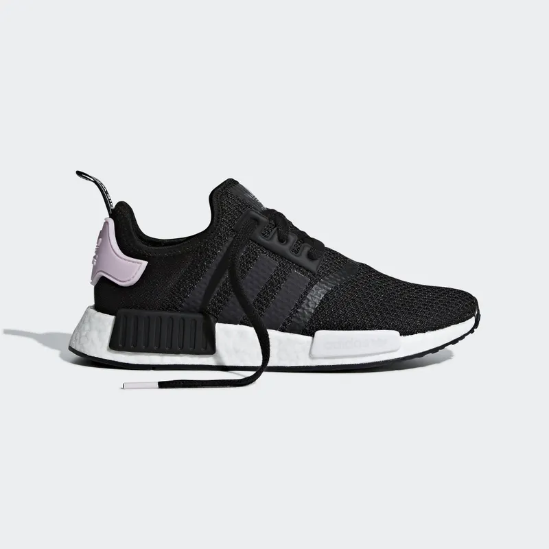 adidas NMD R1 Core Black Clear Pink (W) Core Black/Cloud White/Clear Pink (B37649)