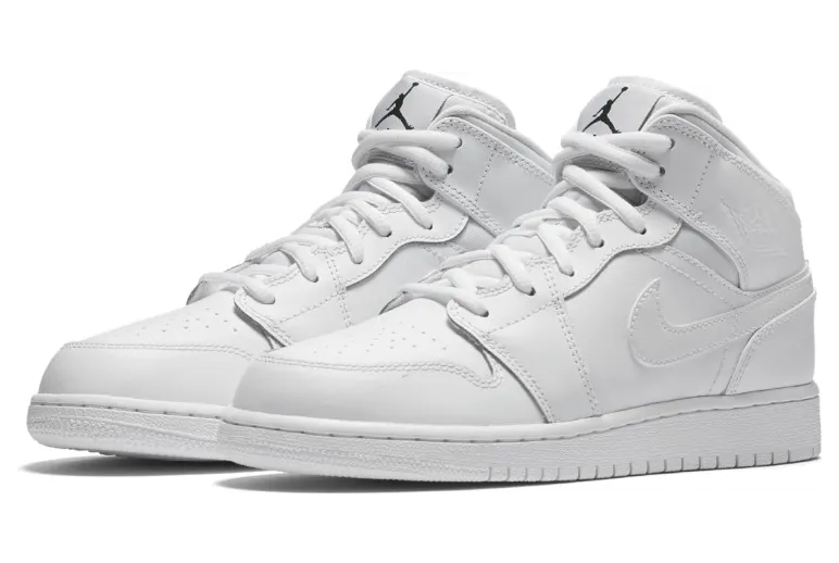 Air Jordan 1 Mid BG White (554725-110)