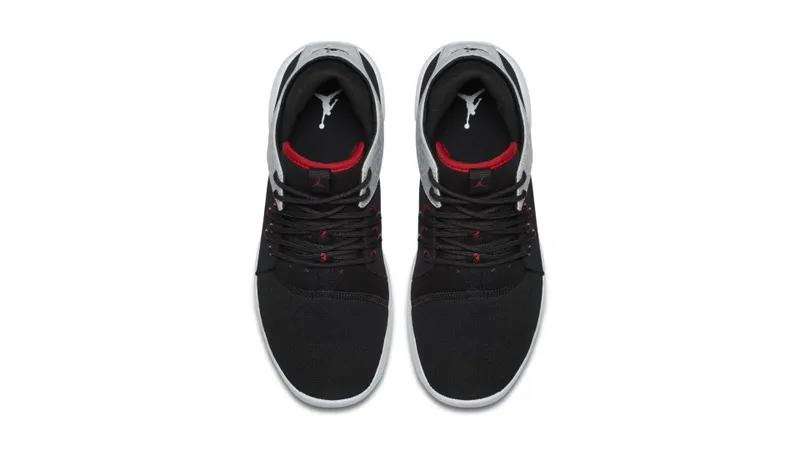 Jordan First Class Black Cement Black/White-Matte Silver-Gym Red (AJ7312-002)