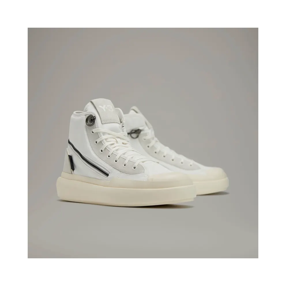 Adidas Y-3 Ajatu Court High Core White / Orbit Grey / Cream White (GW8619)