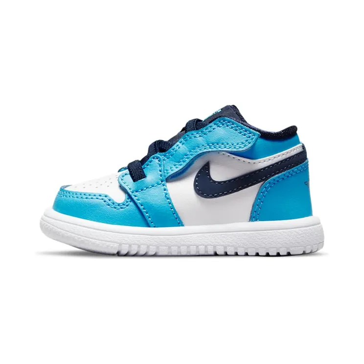 Jordan 1 Low ALT UNC “White / Obsidian / Dark Powder Blue” (CI3436-144)