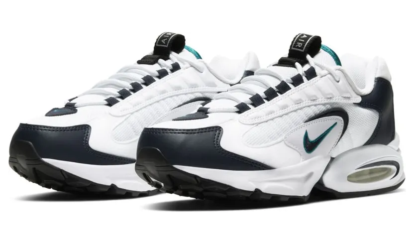 Nike Air Max Triax 96 White Deep Emerald Obsidian