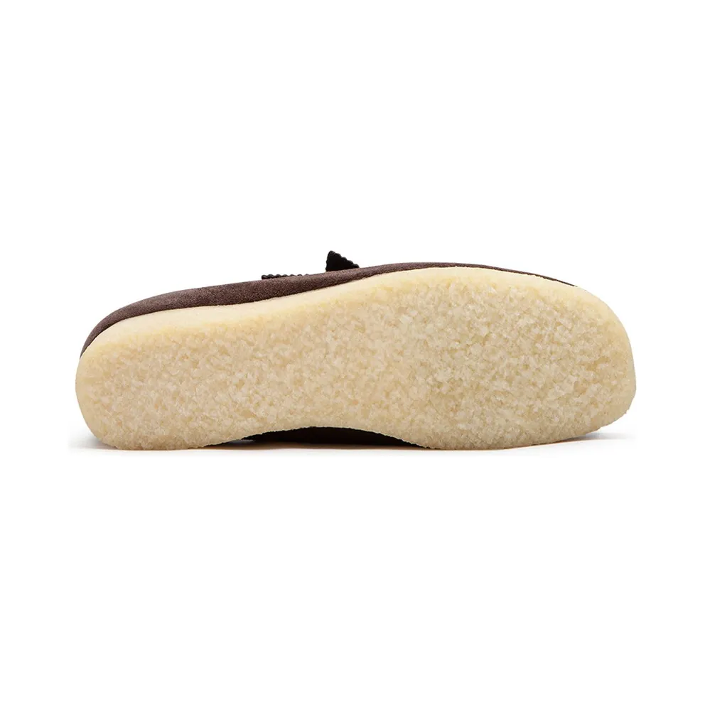 Clarks Originals Wallabee Dark Brown Suede (26156606)
