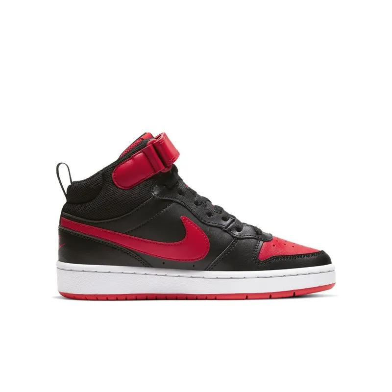 Nike Court Borough Mid 2 Older Kids’ Black (CD7782-003)