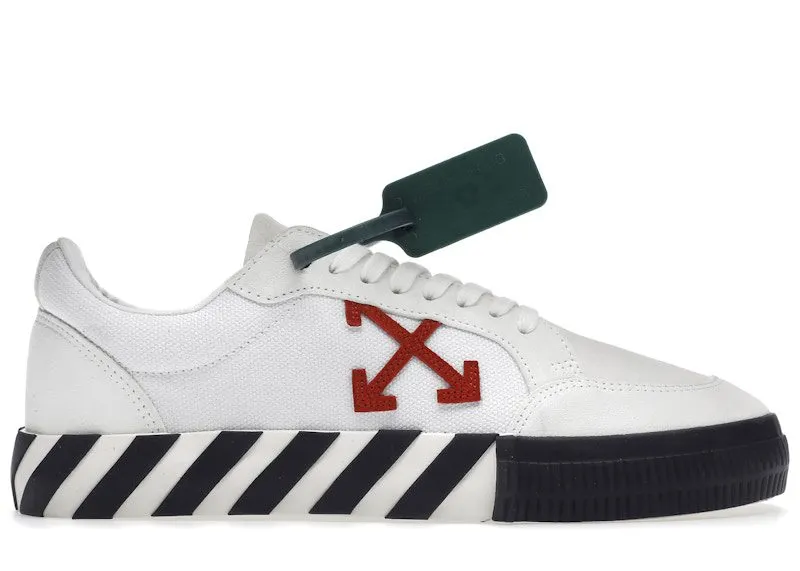 OFF-WHITE Vulc Low White Red Black SS22 (OMIA085S22LEA0010125)