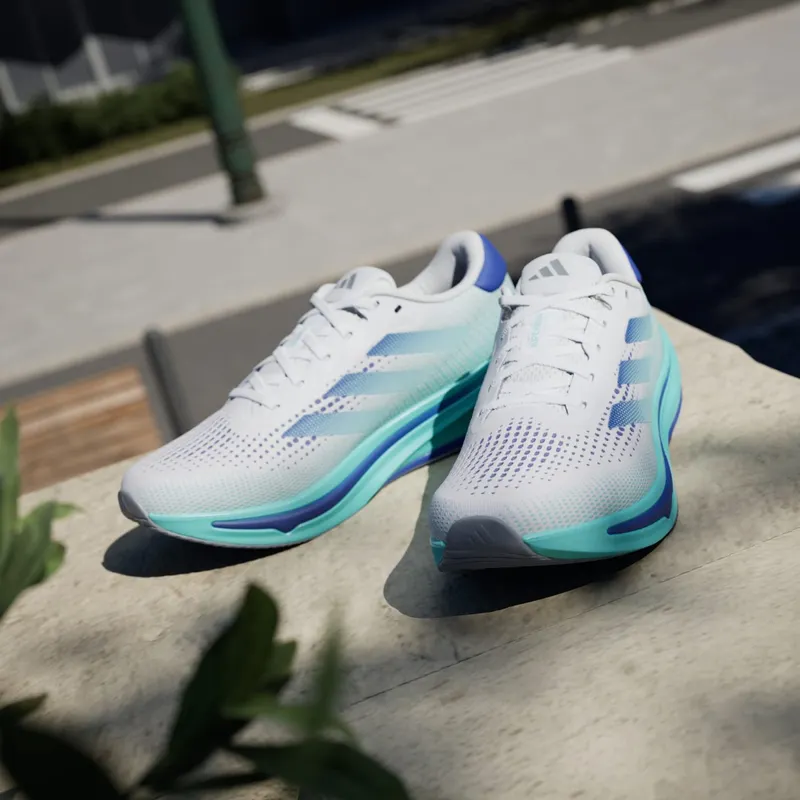 adidas Supernova Rise Cloud White Lucid Blue Flash Aqua (ID3599)