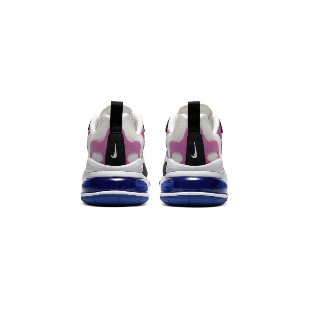 Nike Air Max 270 React Summit White (W) Black/Summit White/Hyper Blue (CI3899-100)