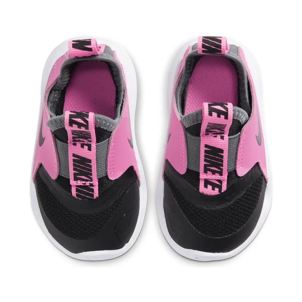 Nike Flex Runner “Black / Pink Glow / Smoke Grey” (AT4665-011)