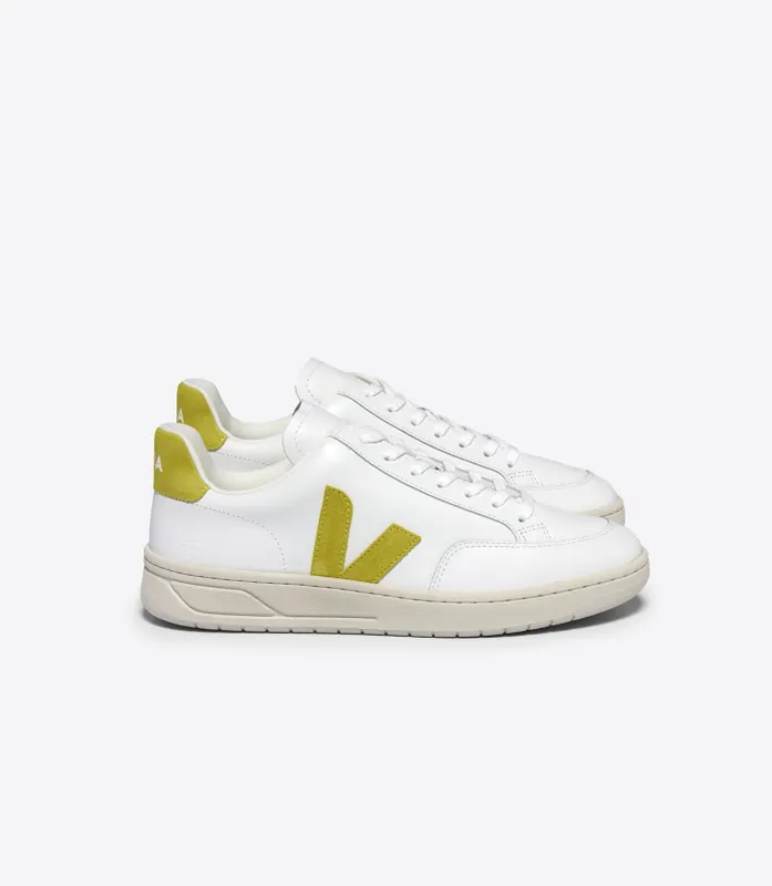 VEJA V12 Chromefree aus Leder – White (XD0203677)