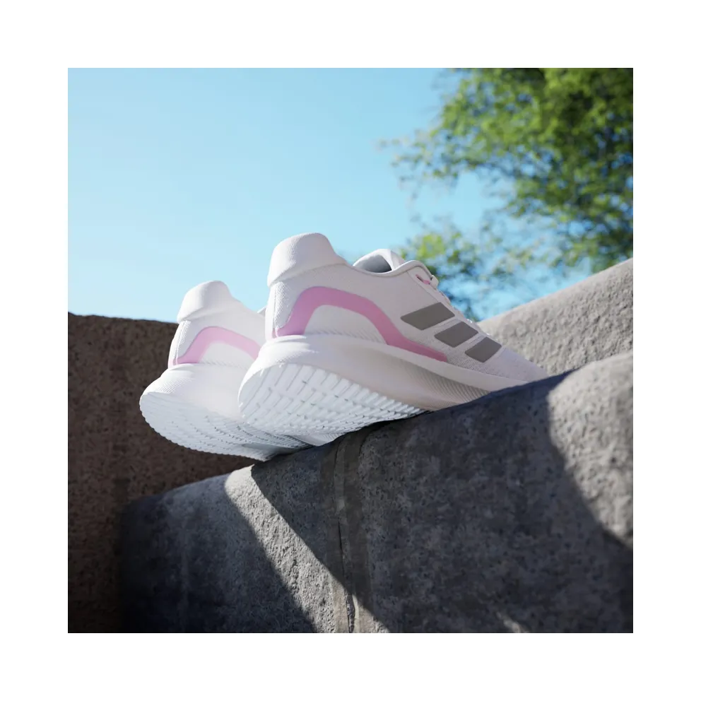 Adidas Runfalcon 5 Running Shoes Cloud White / Grey Strata / Core Black (JI3981)