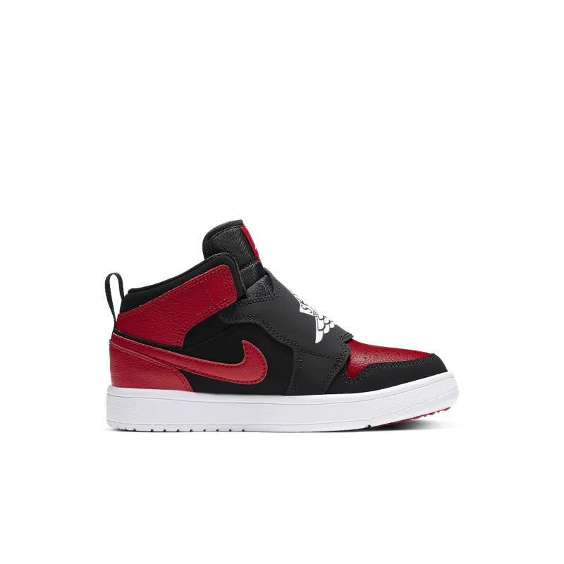 Jordan Sky 1 Bred (PS) Black/White-Gym Red (BQ7197-001)