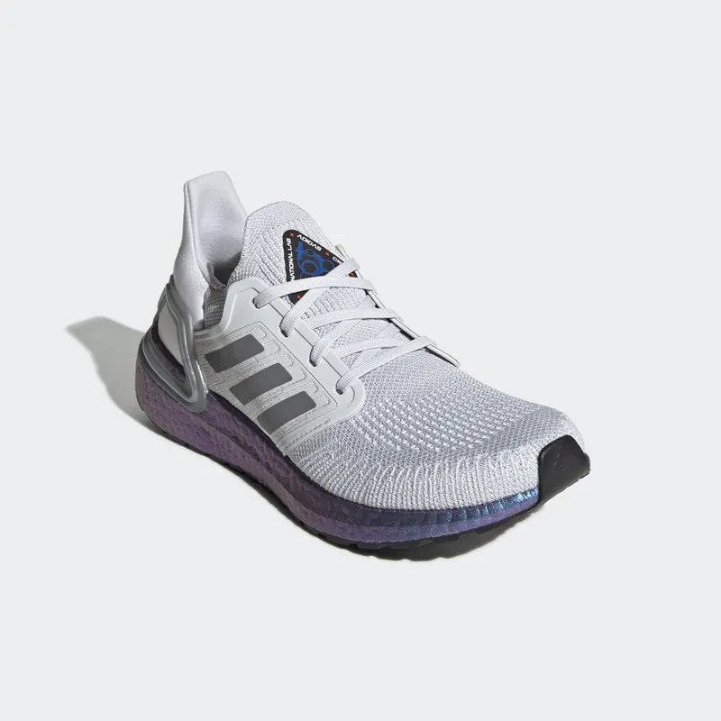 adidas Ultra Boost 20 Dash Grey Blue Violet (W) Dash Grey/Grey Three/Boost Blue Violet (EG1369)