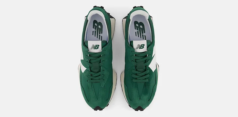 New Balance New Balance Unisex 327 Green/White (MS327GB)