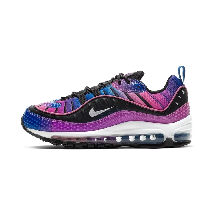 Nike Air Max 98 ‘Bubble Pack’ “Hyper Blue / Magic Flamingo / Vivid Purple / White” (CI7379-400)