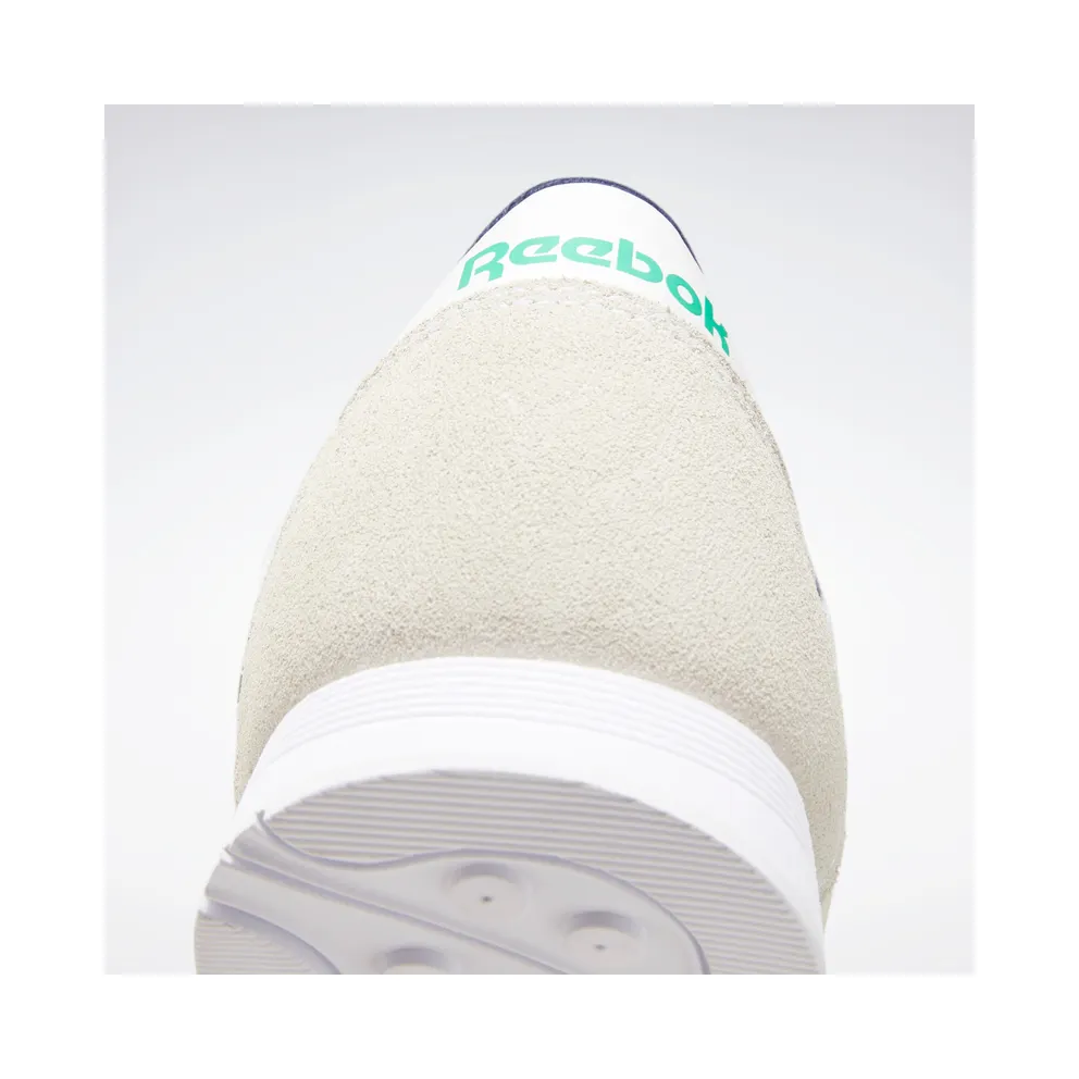 Reebok Classic Nylon Shoes White / Vector Navy / Court Green