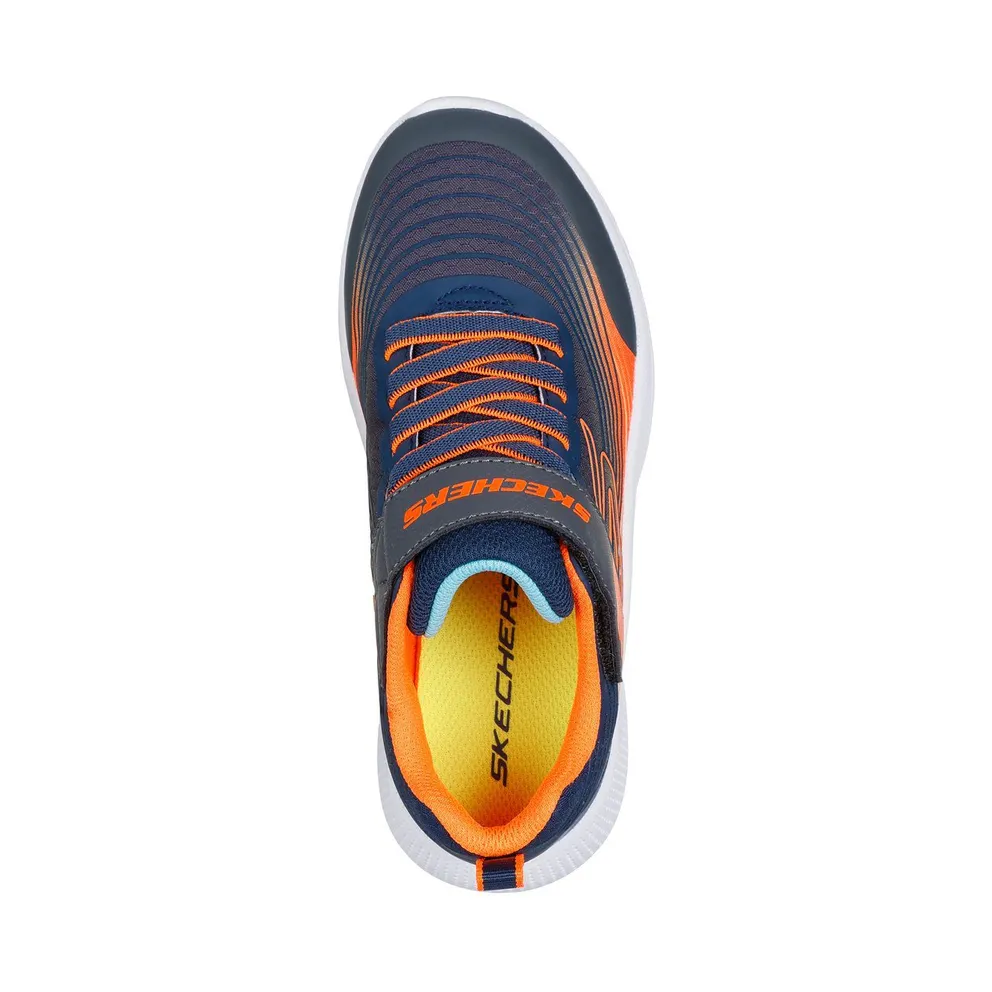 Skechers Microspec Advance Sneaker Marine/Orange