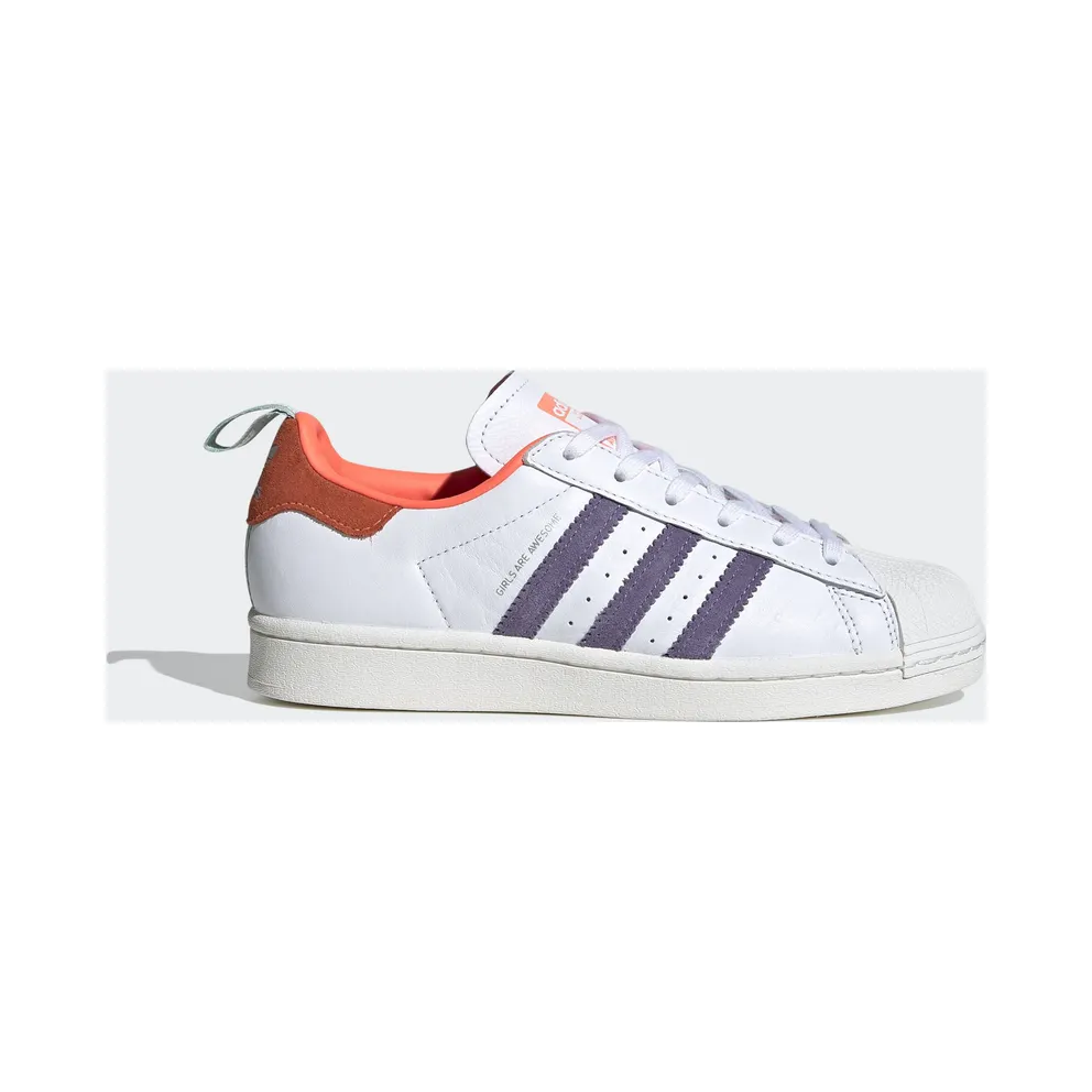 adidas Superstar Girls Are Awesome Schuh Cloud White / Icey Pink / Signal Coral (FW8110)