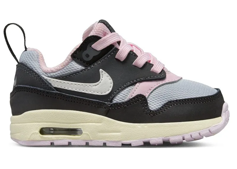 Nike Air Max 1 EasyOn Black Anthracite Pink Foam Summit White (DZ3309-004)