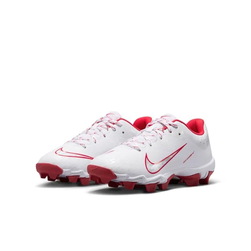 Nike Hyperdiamond 4 Keystone White Pure Platinum University Red (FZ0919-104)