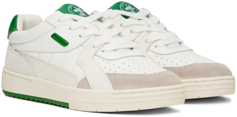 Palm Angels White & Green University (PMIA078F22LEA0010155)