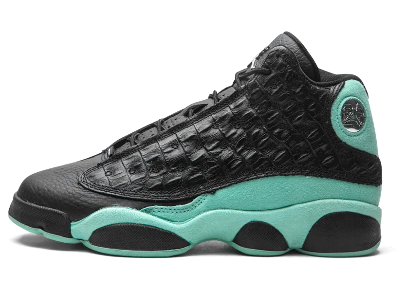 Jordan 13 Retro Black Island Green (GS)
