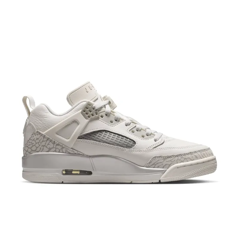 Jordan Spiz’ike Low – “Swan / Wolf Grey / Metallic Silver” (IR1836-101)